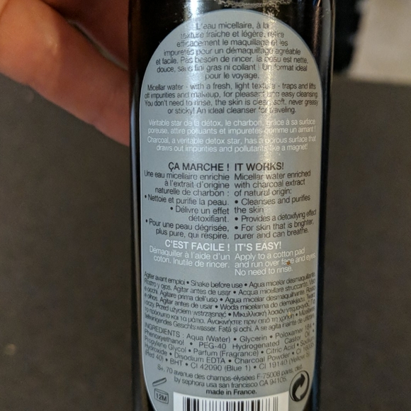 Two 3.38 fl. oz bottles Micellar cleanser - Picture 3 of 3